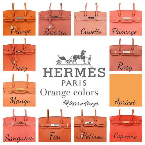 hermes bag colour guide|Hermes colors value guide.